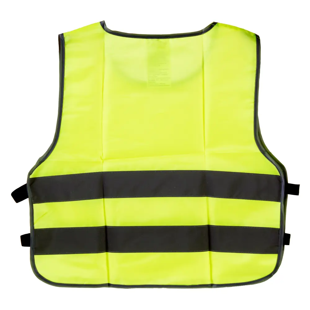 Жилет сигнальный детский 3-6 лет, полиэфир, цвет лимонный DM REFLECTIVE MATERIALS STLM-2117340 - Вид №1