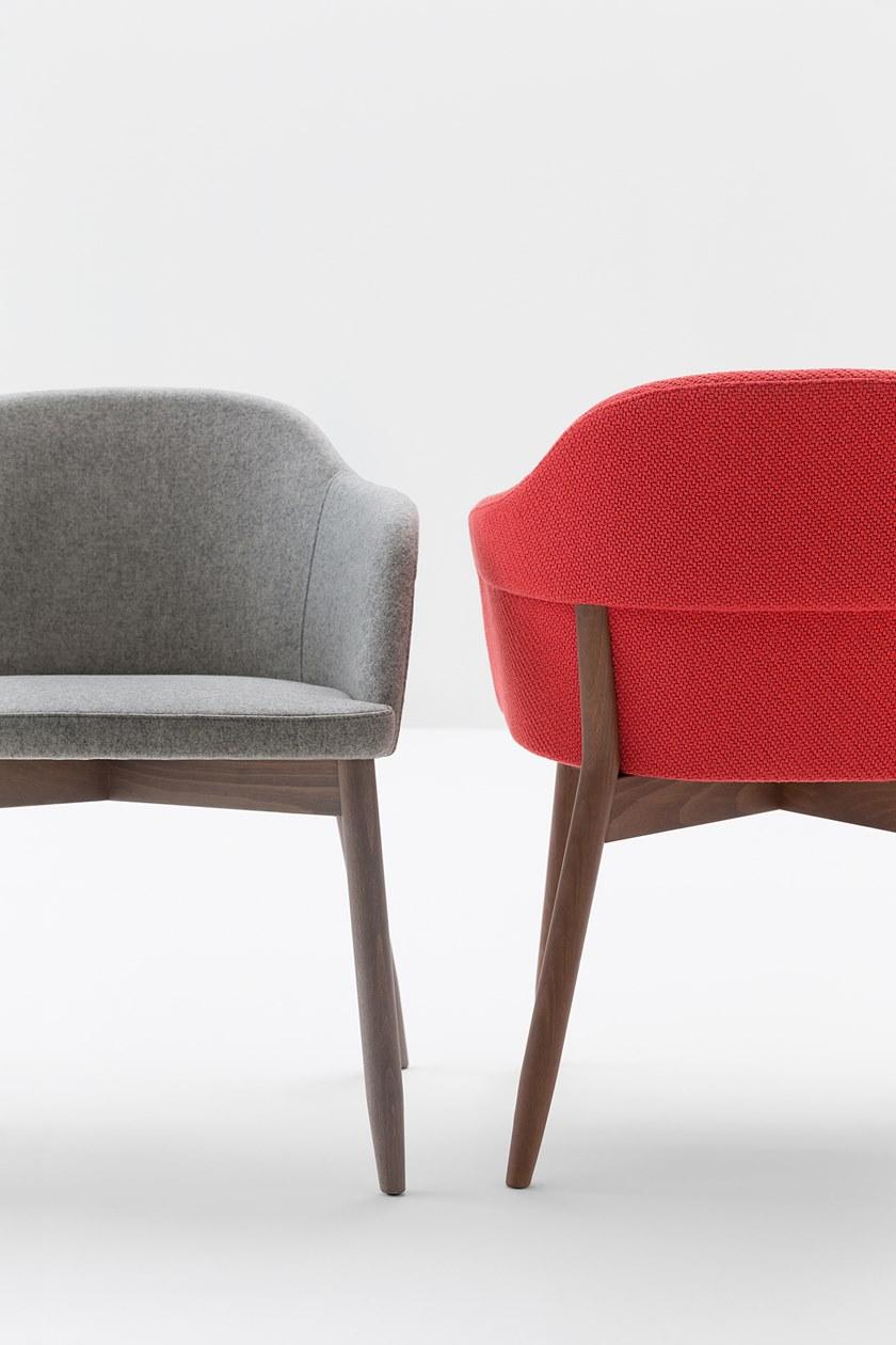 Billiani Кресло из ткани с подлокотниками Spy 650 - Вид №1