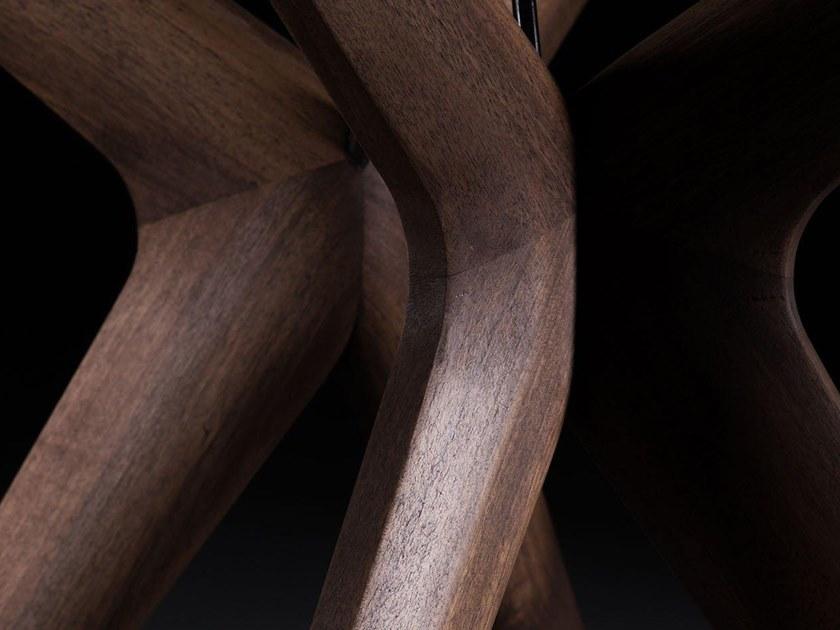 Artisan Овальный обеденный стол из массива дерева Lakri Otlaxxyy  - Вид №3