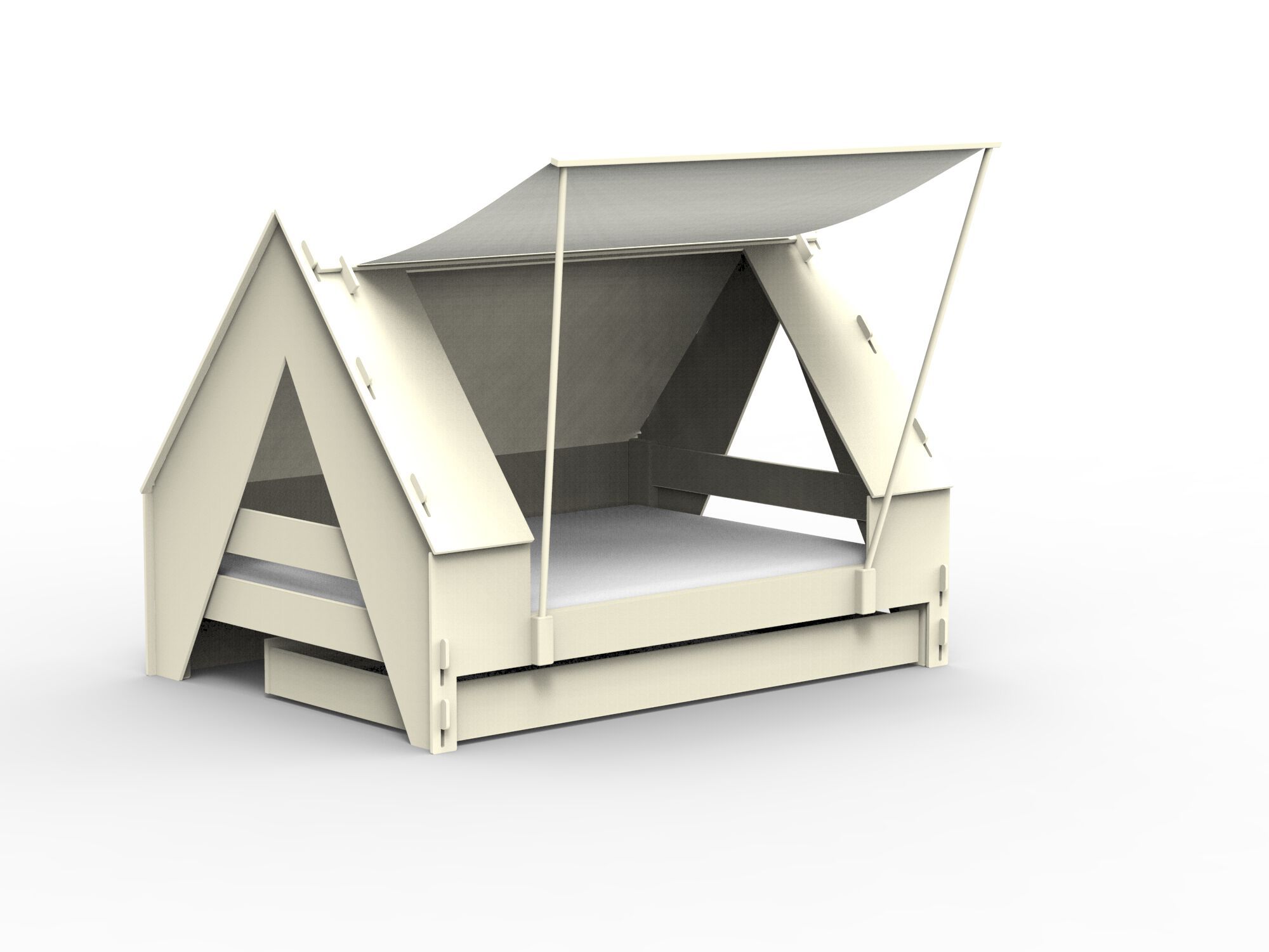 Кровать для занавесок из МДФ Mathy by Bols палатка ARCH-00063792 - Вид №51