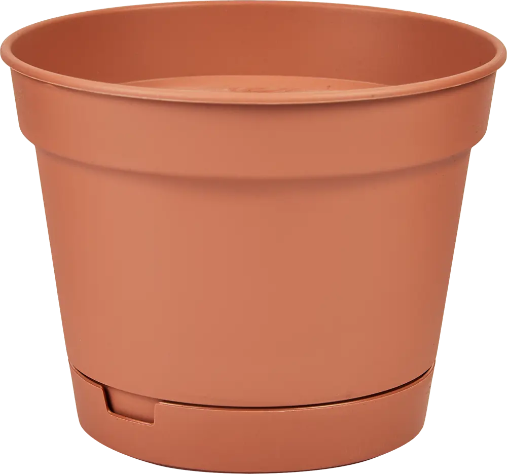 IDI LAND Mint - элегантный цветочный горшок терракотового цвета 0.7 л 86370195