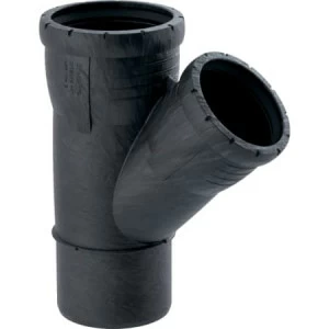 GEBERIT 393.232.14.1 Тройник Geberit Silent-Pro 45°