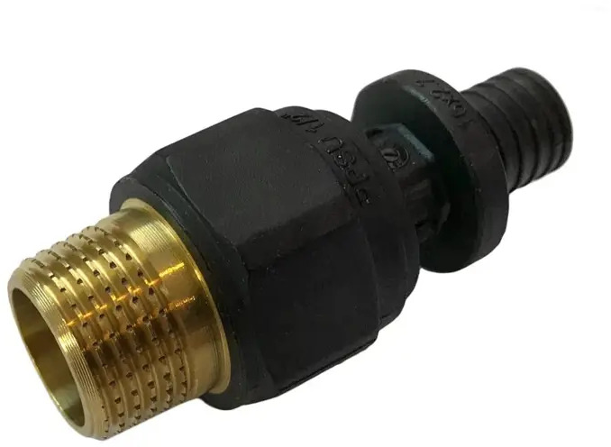90865614 Переходник Varmega 1/2"x16 мм НР полифенилсульфон VM51202 STLM-0415138