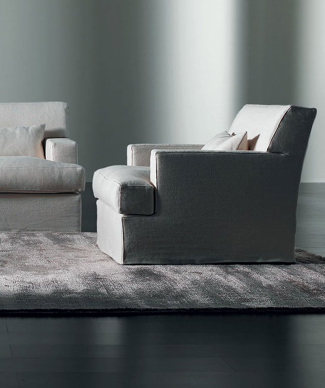 Кресло  MERIDIANI JAMES SLIM poltrona Live