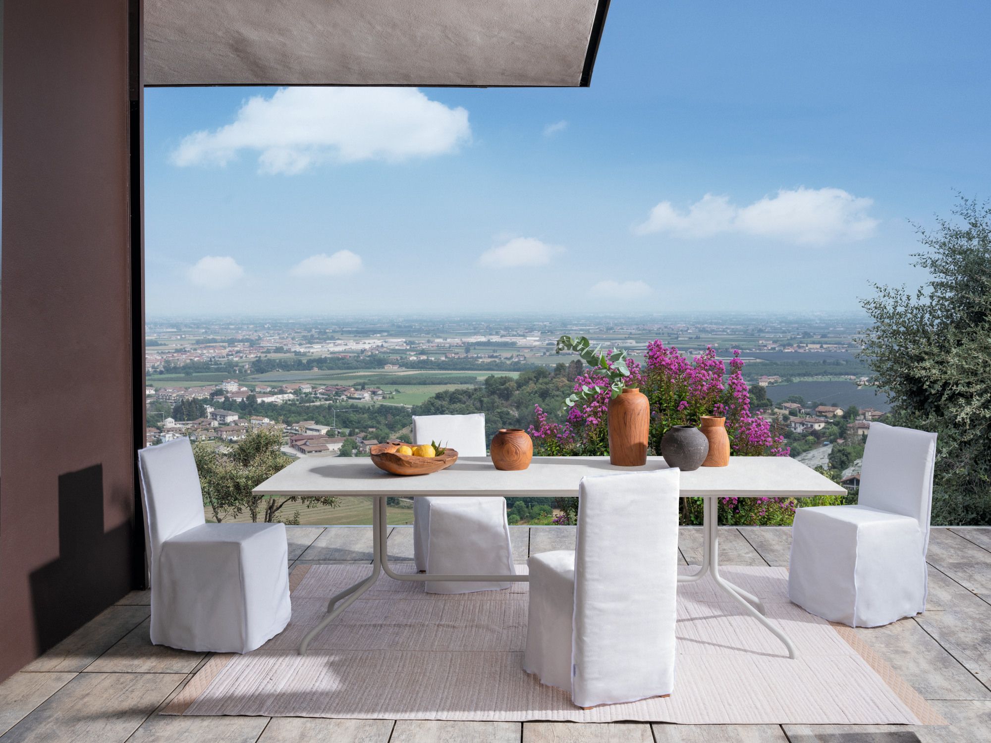 Прямоугольный садовый стол с бетонной столешницей Gervasoni Gervasoni Outdoor ARCH-00127894 - Вид №2