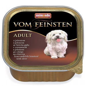 ПР0004594 Корм для собак Vom Feinsten Forest Оленина конс. 150г Animonda