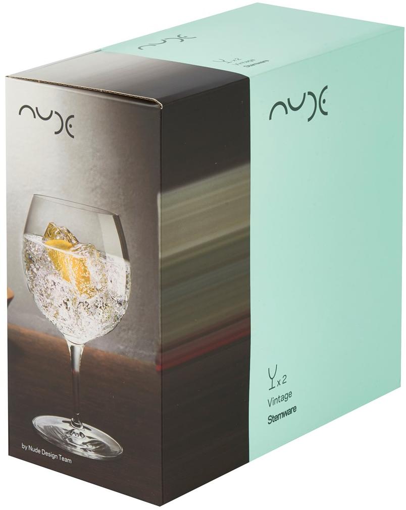NUDE Набор из двух хрустальных бокалов для джин-тоника Vintage sun-id-1418059 - Вид №1