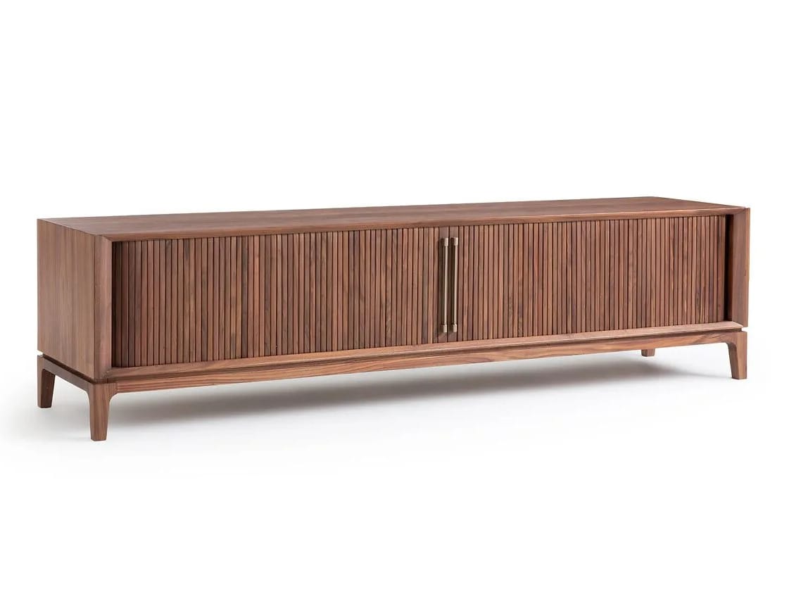 Деревянный шкаф для телевизора с раздвижными дверями AMPM LIAMCA ARCH-00093925