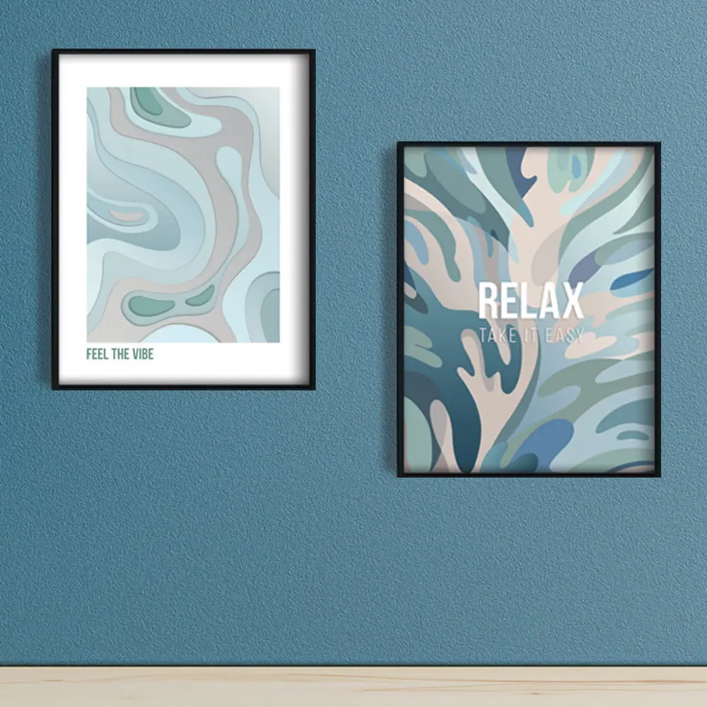 Постер Аква 39x49 см 2 шт АРТ ДИЗАЙН STLM-2180118