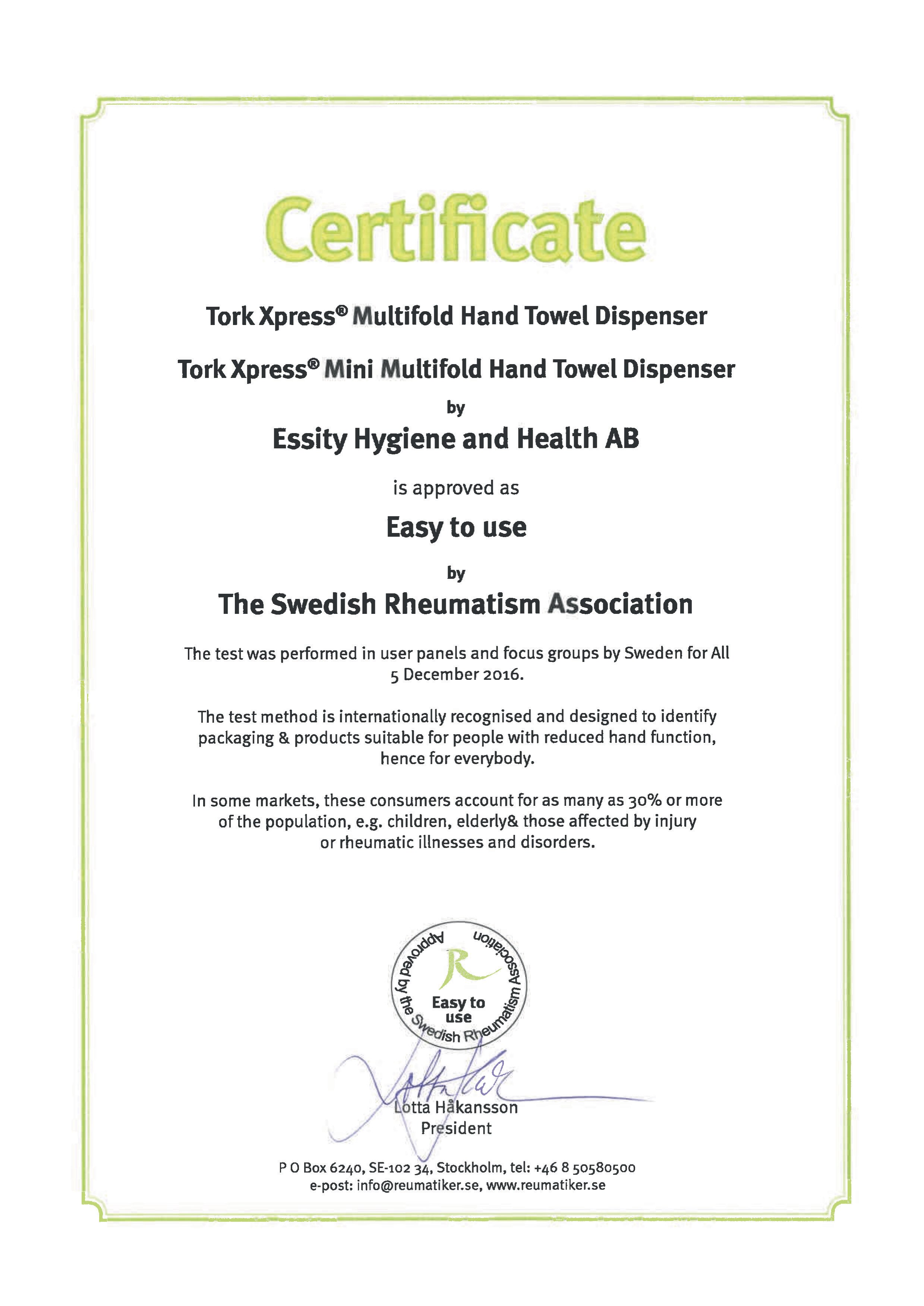 55210838 Диспенсер для полотенец сложения Xpress® mini Multifold Tork  - Вид №7