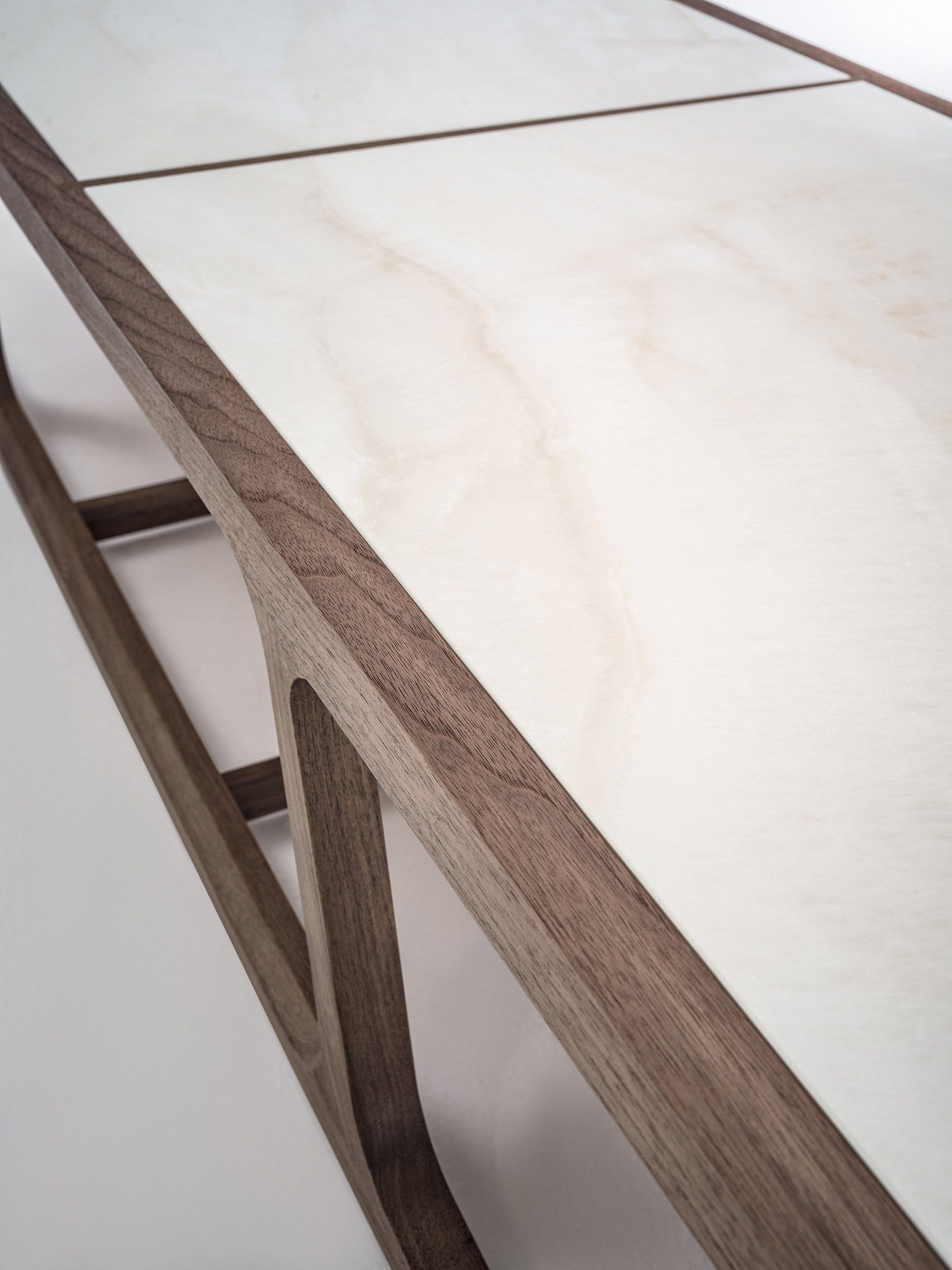 Прямоугольный низкий журнальный столик из керамогранита Frigerio Archè ARCH-00068572 - Вид №2