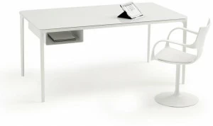 Sovet italia Прямоугольный стеклянный стол Slim