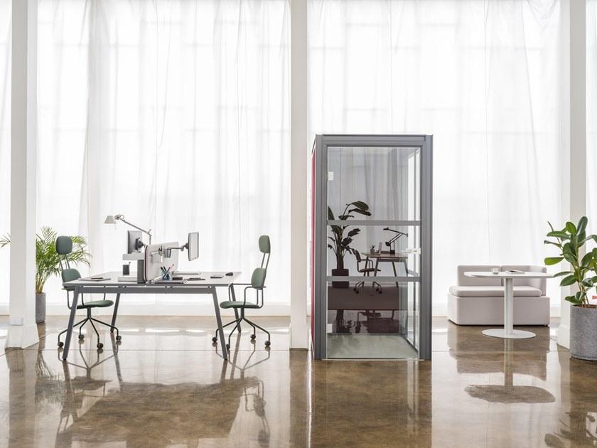 MDD Акустическая офисная будка со встроенным освещением для встреч Hako Hk01 - Вид №6