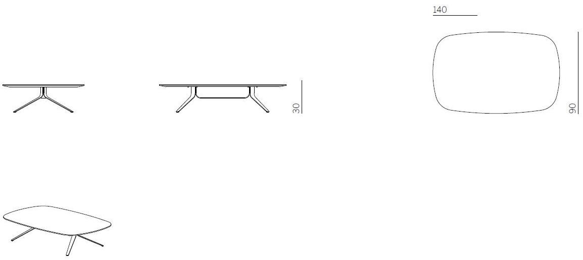 Montis Прямоугольный мраморный журнальный столик Dante sun-id-1438530 - Вид №3