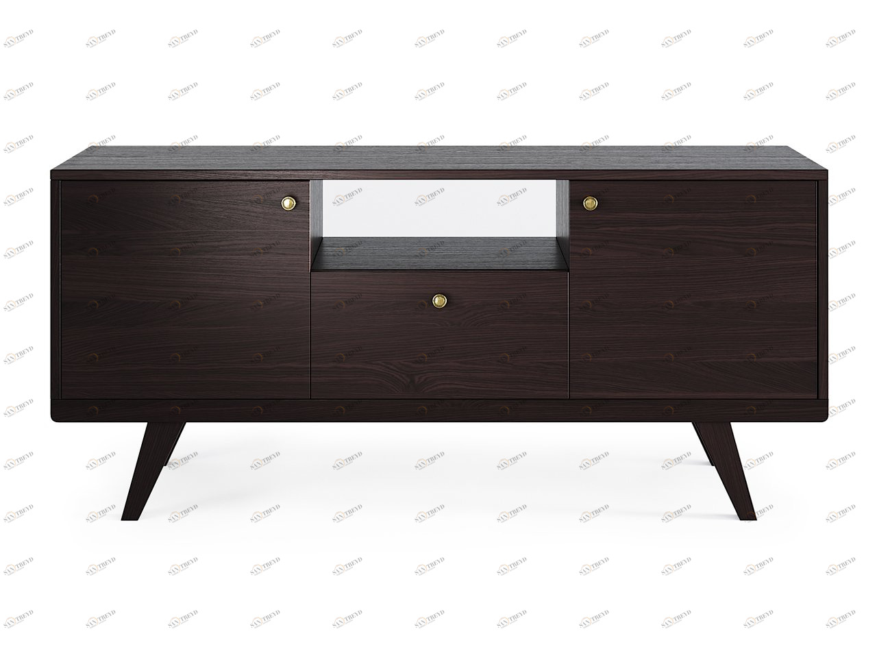 Тумба под телевизор с ящиком венге Thimon THE IDEA  210237 Венге 