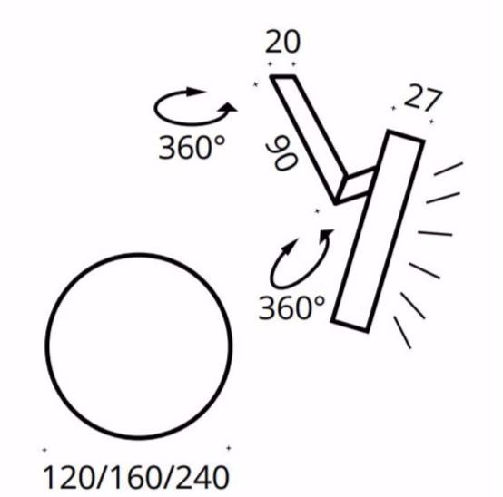Top Light Светодиодное освещение дорожек Allround sun-id-1457144 - Вид №1