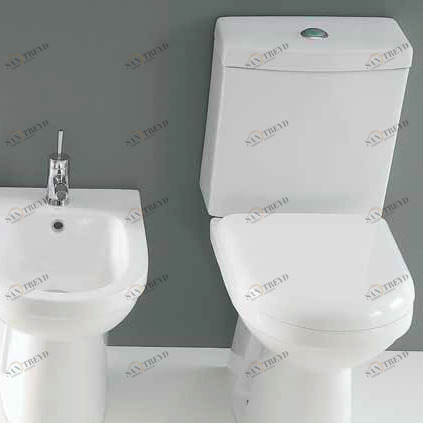 30407 Компакт унитаз с бачком Зеленый Althea Ceramica Contract Ring Италия