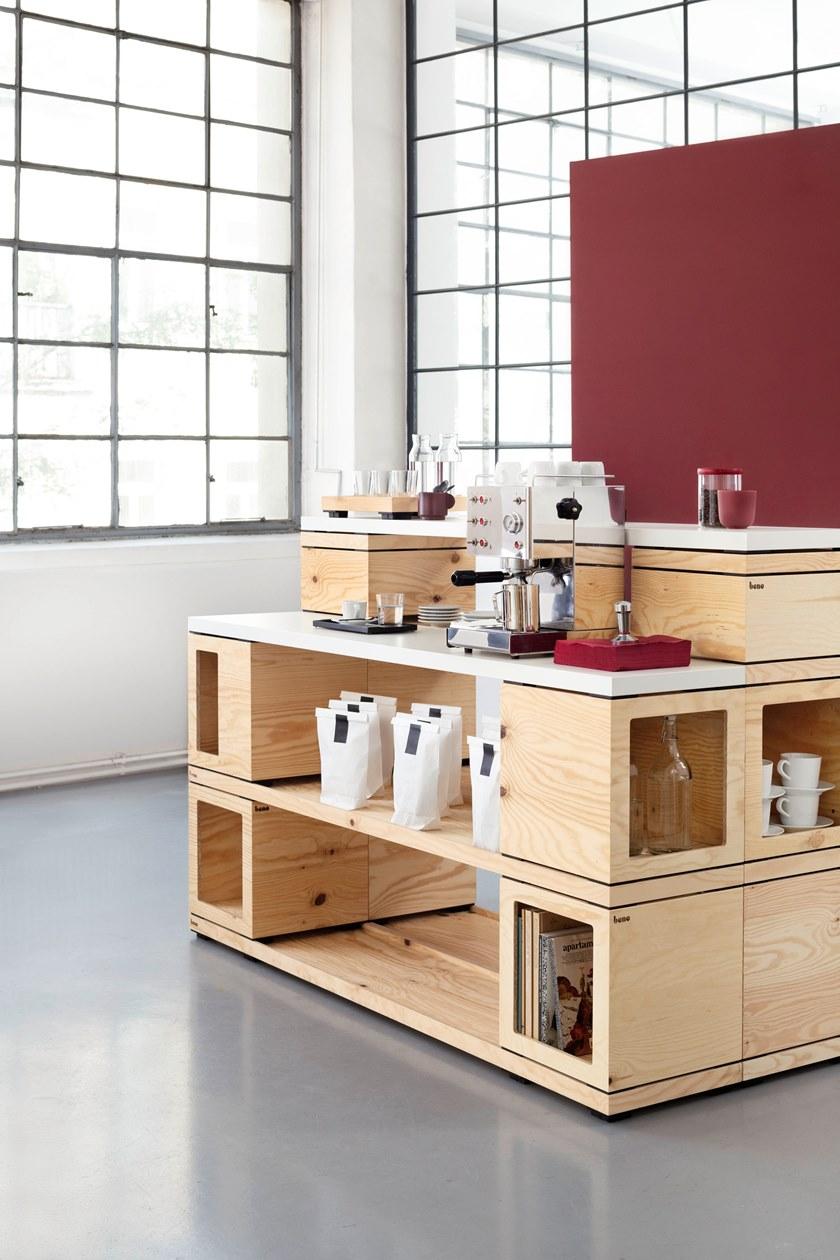 BENE Модульный офисный книжный шкаф Pixel sun-id-1470134 - Вид №10