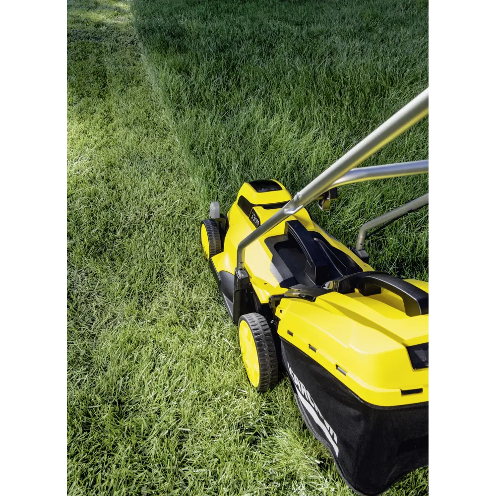 Газонокосилка аккумуляторная Karcher LMO Battery 18-33 18 В 33 см 0x5 Ач АКБ и ЗУ входит в комплект 84771694 STLM-2172564  - Вид №14