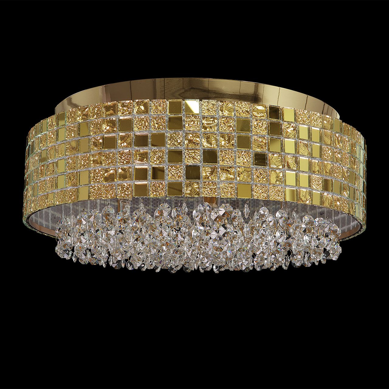 Потолочная люстра Lightstar Bezazz 743062 LIGHTSTAR ДИЗАЙНЕРСКИЕ, BEZAZZ, ДВУХЪЯРУСНЫЕ 058342 Золотой  - Вид №2