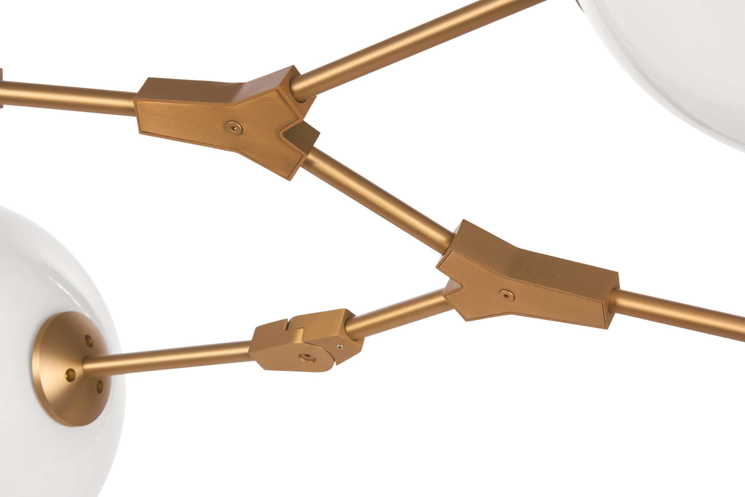 2000983126030 Подвесной светильник 5 ламп высота 90 ELECTRORETRO Branching Bubbles Summer  - Вид №5