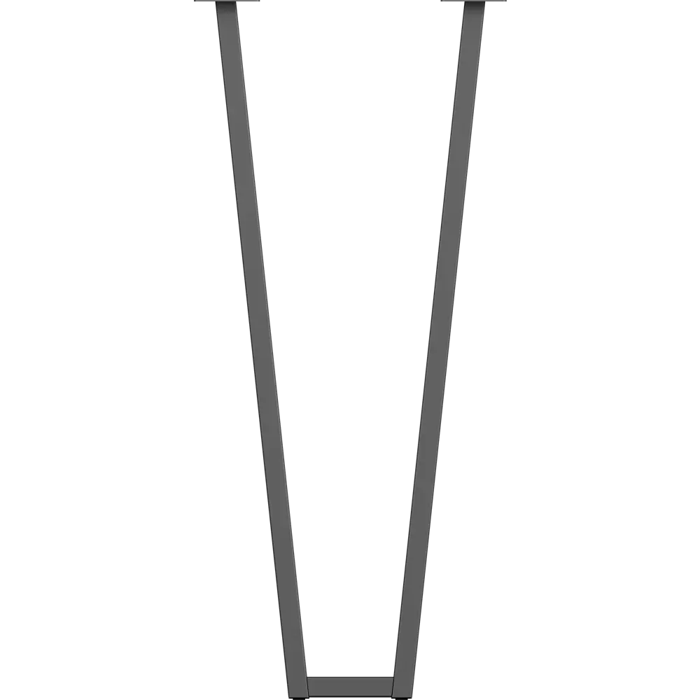 Подстолье для рабочей поверхности 85 см сталь цвет черный глянцевый DUCKANDDOG STLM-2137734 - Вид №2