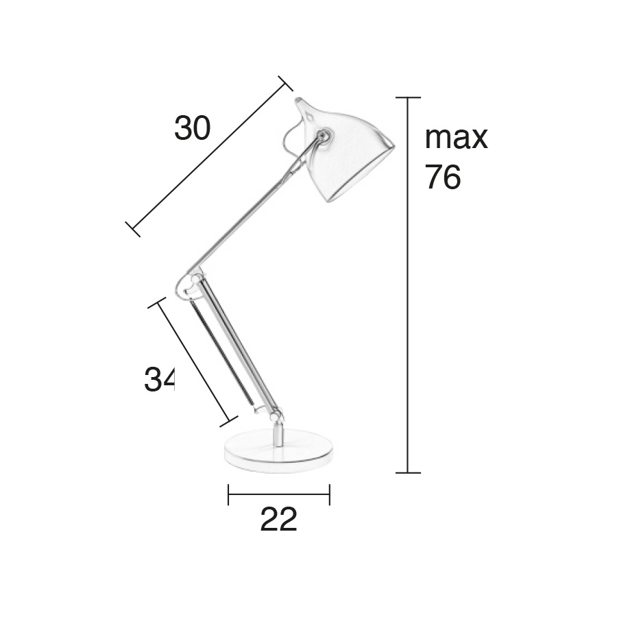 Лампа Reader, матовая черная Zuiver 5000950 - Вид №10