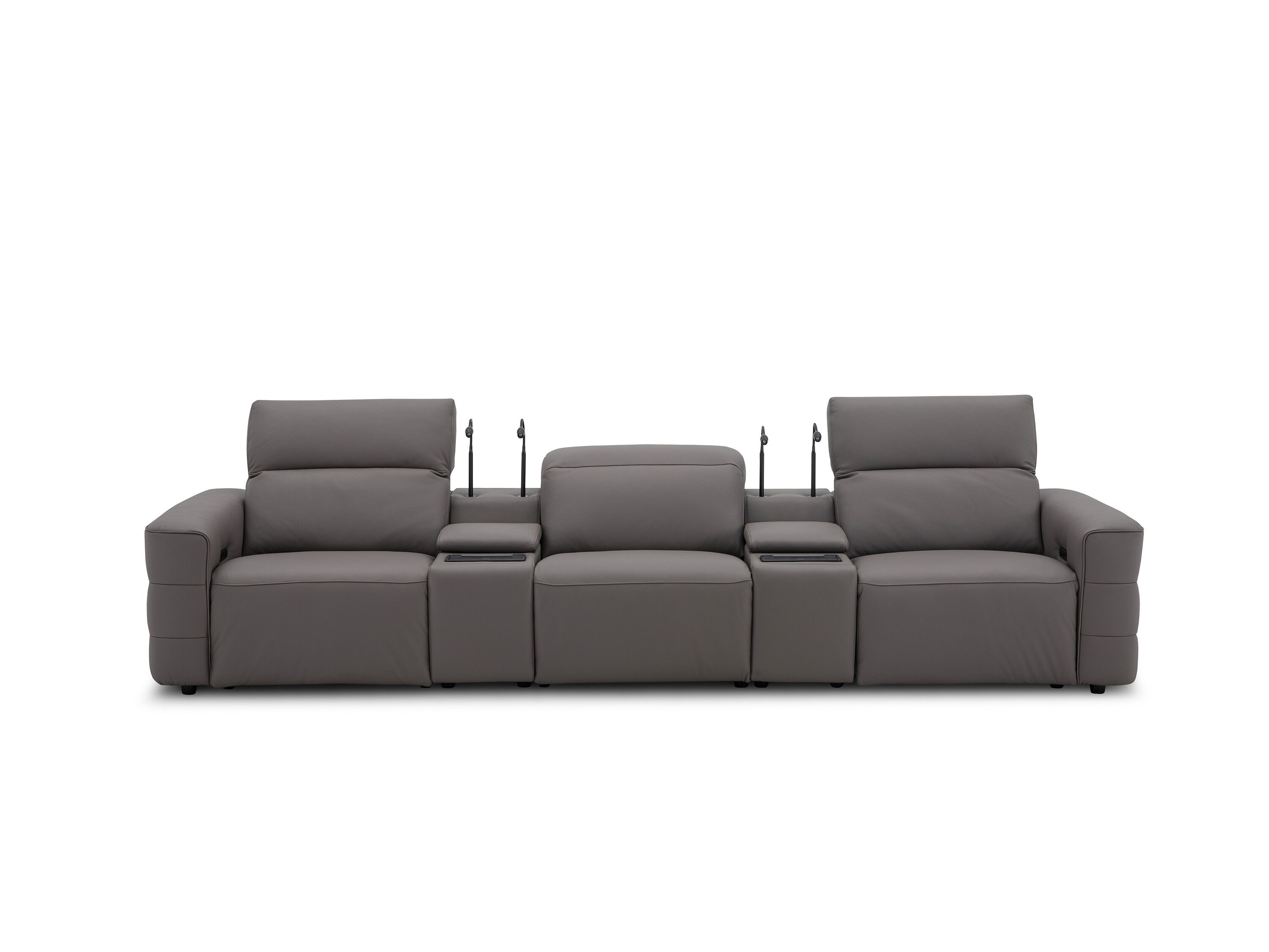 3-местный кожаный диван с откидной спинкой CAMPO DE' FIORI 5362 ARCH-00034478