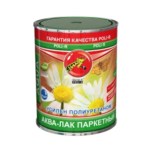91473078 Паркетный лак Poli-r бесцветный глянцевый 0.75 л STLM-1330688