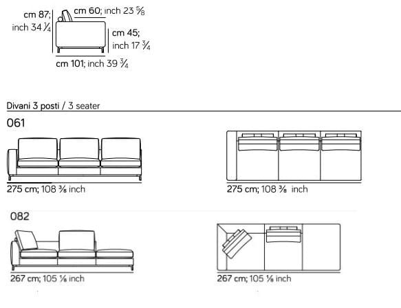 Кожаный угловой диван на 6 мест и более Amura Dorsey ARCH-00133218 - Вид №2