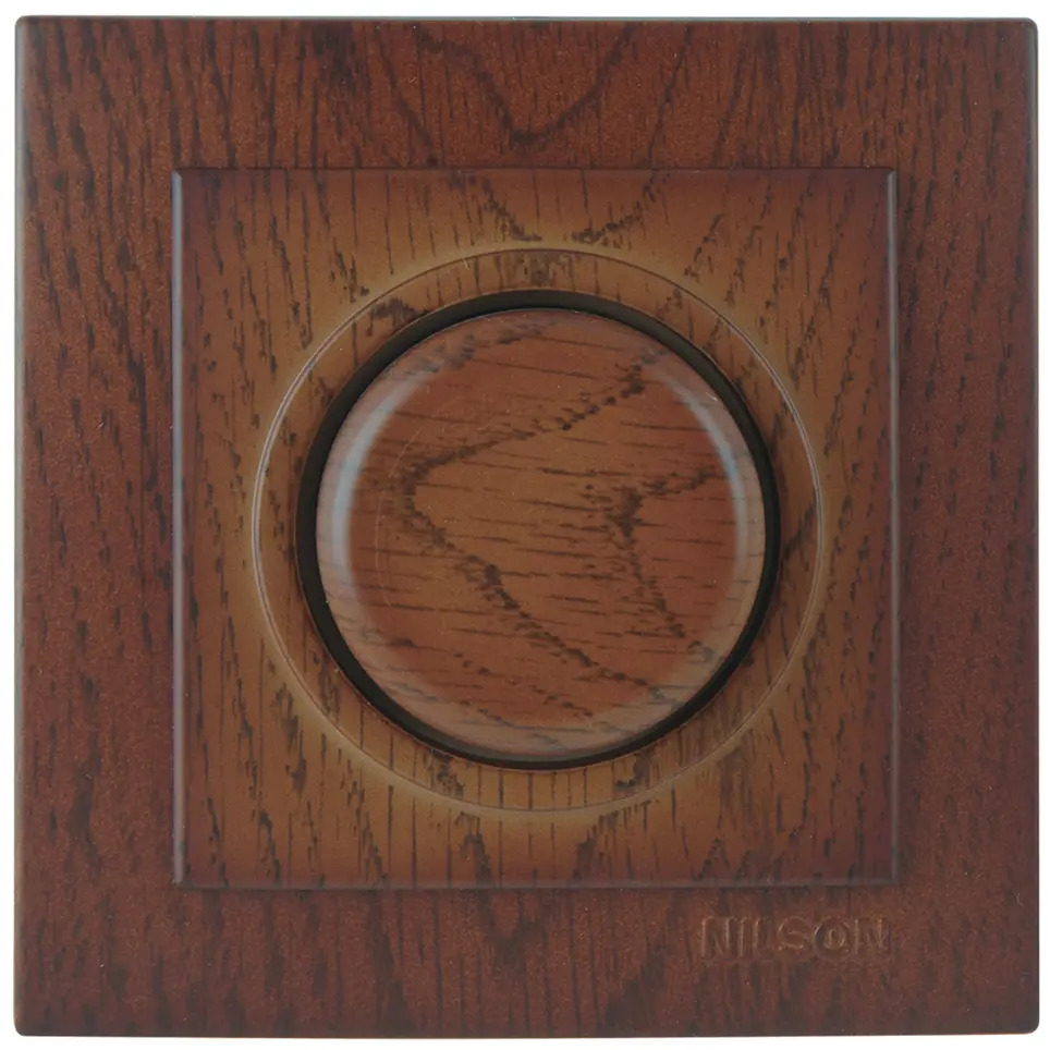 90606929 Диммер встраиваемый Nilson Touran Wood 24271053 1 клавиша цвет орех STLM-0304498