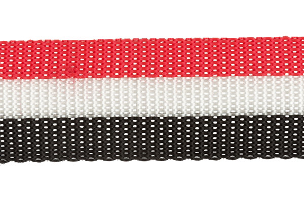 3713 (3075\_3590) Стропа 30 мм 3713 (3075_3590) ФАСОВКА 2.5 м красный/белый/черный Santreyd 