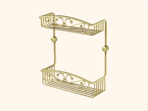 Решетка двойная MIGLIORE Complementi ML.COM.DO-50.602 - золото