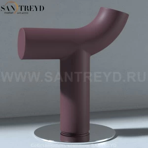 470175 Табурет “Cow” в комплекте с стальным основанием.