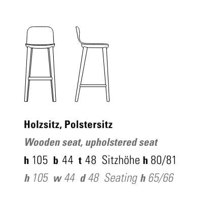 Мягкий стул ZEITRAUM Aeon ARCH-00098304 - Вид №6