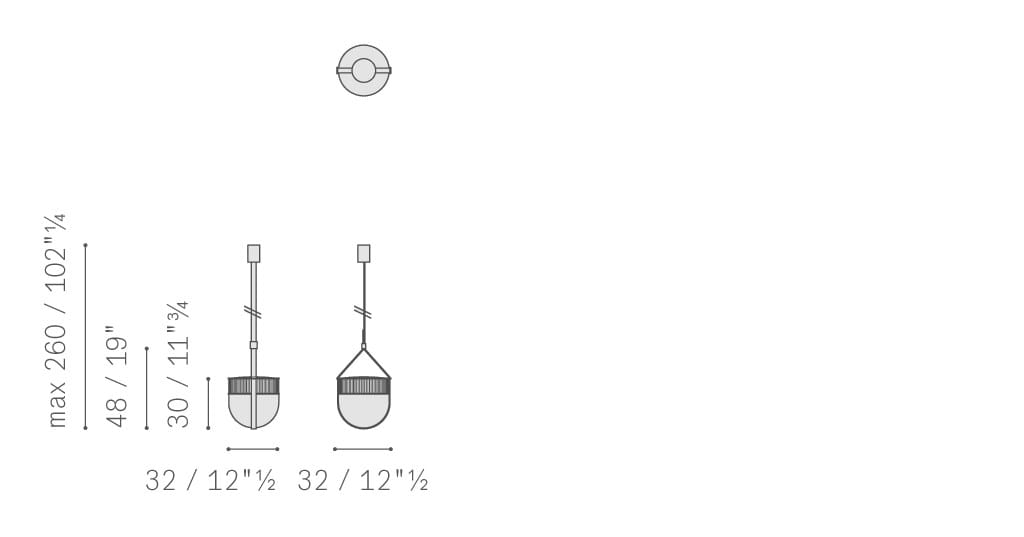 Подвесной светильник Poltrona Frau коллекция-мебель и аксессуары ARCH-00007025 - Вид №5