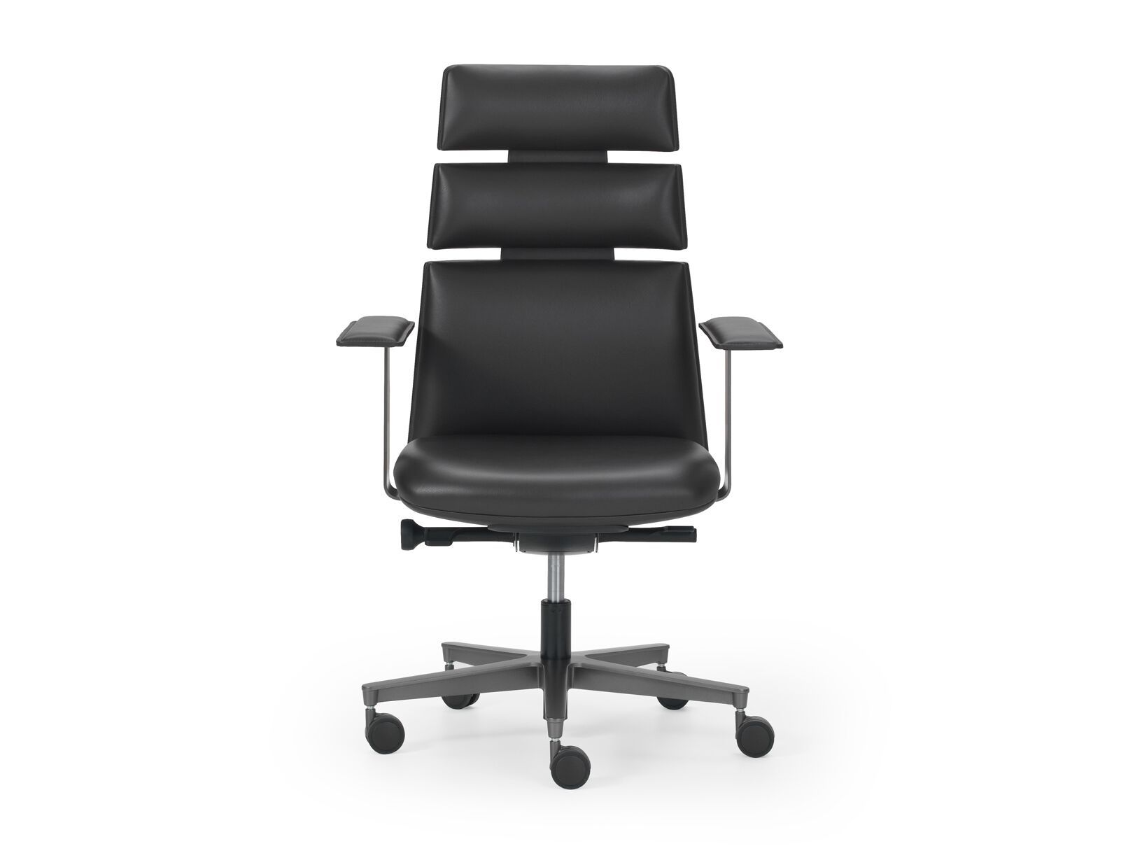 Кожаное вращающееся офисное кресло с высокой спинкой i 4 Mariani CAIMAN ARCH-00046570 - Вид №1