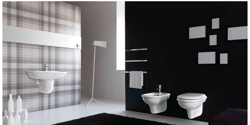 PLW10 Подвесной унитаз настенный Белый Ceramica Hidra PLUVIA Италия - Вид №1