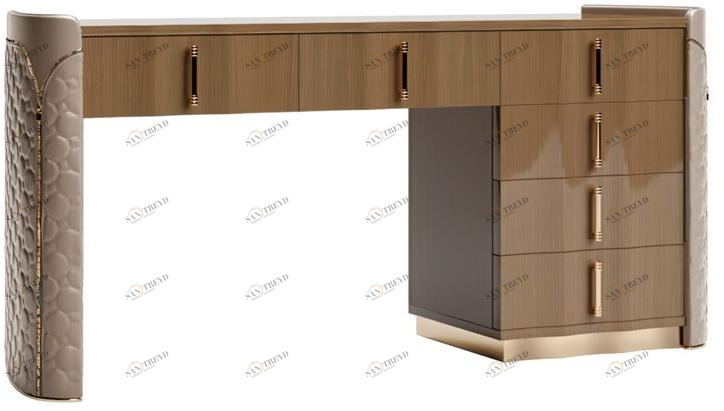 VOLPI Деревянный стол с ящиками Luigi volpi Lv-31001