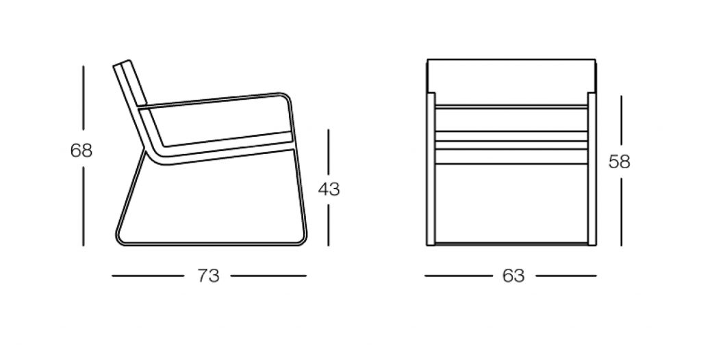 Sit Низкое кресло Bivaq sun-id-1986068 - Вид №4