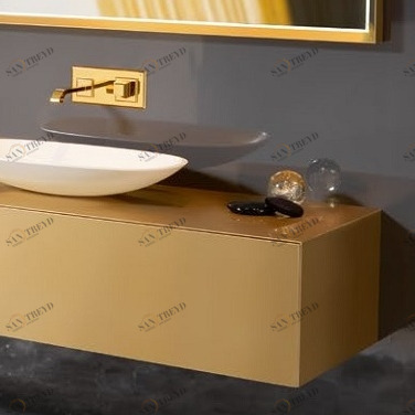 Тумба под раковину Eden 70 цвет золотой Ambiance Bain EDEN70