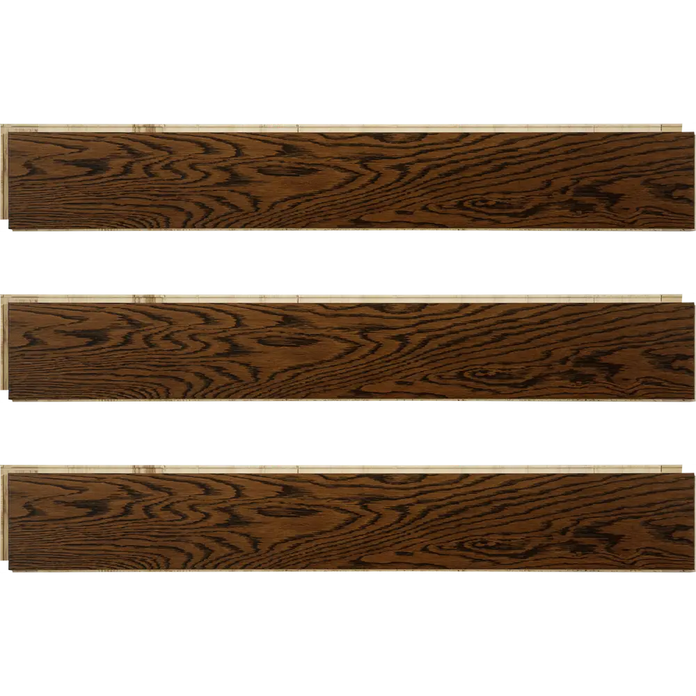 Паркетная доска однополосная «Дуб Шоколад AW» 0.909 м² Amber Wood STLM-2079352 - Вид №4