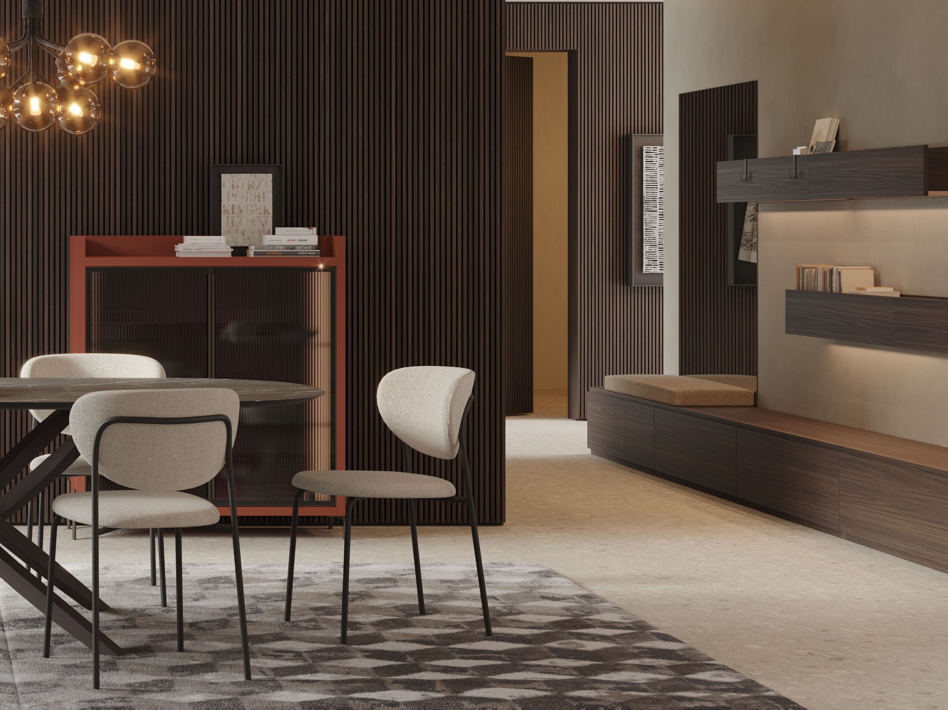 Оборудованная стена Giessegi день за днем ARCH-00032522 - Вид №2