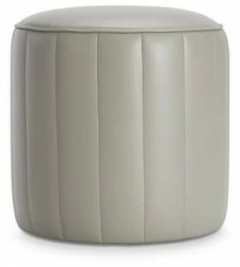 Now & Future Круглый кожаный пуф