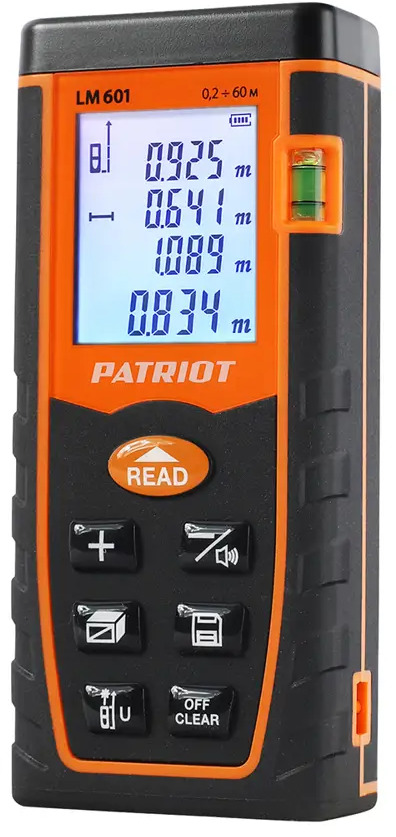 91337912 Дальномер лазерный Patriot 120201040, до 0.20 м STLM-0840936