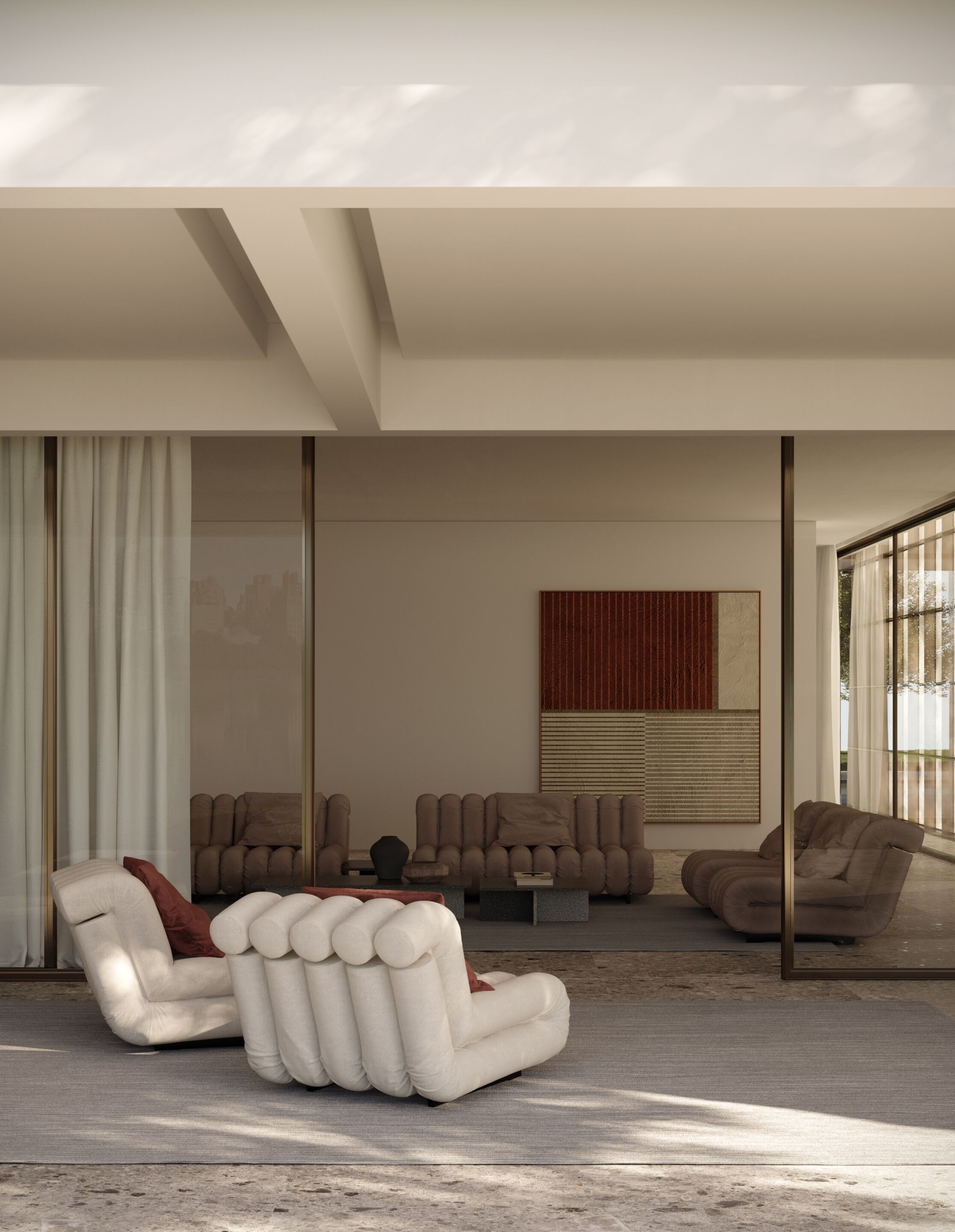 Ткань диван Exteta перископ ARCH-00074288 - Вид №11