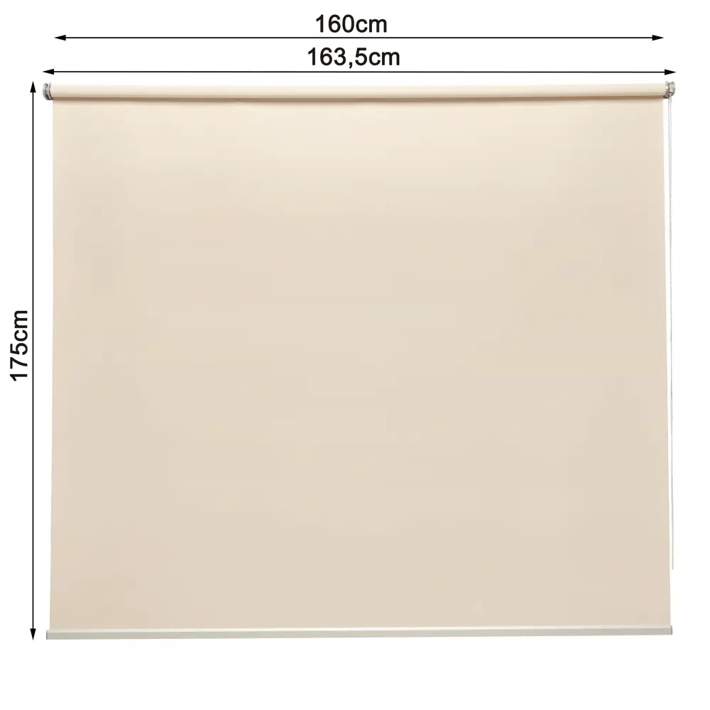 Штора рулонная блэкаут Inspire Belem 160x175 см светло-бежевая Trench 6 82689412 STLM-2067475 - Вид №2