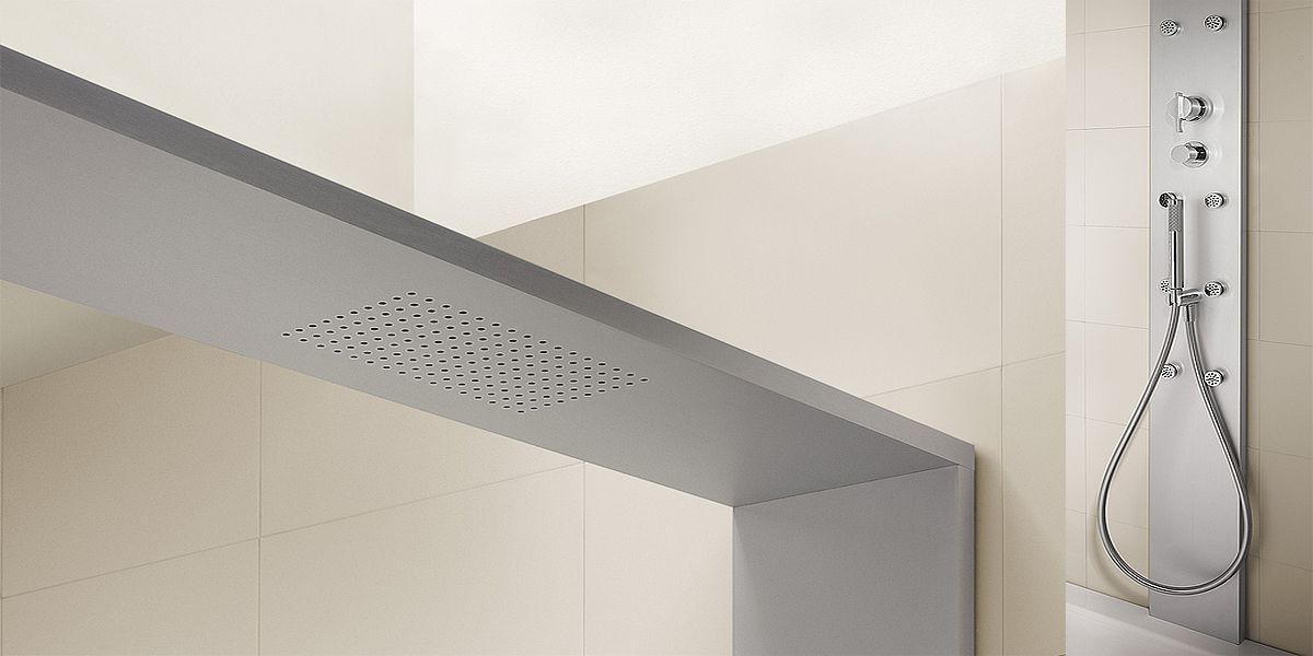 Душевая кабина угловая THASOS 150x80 см HOESCH 9428406101401 - Вид №1