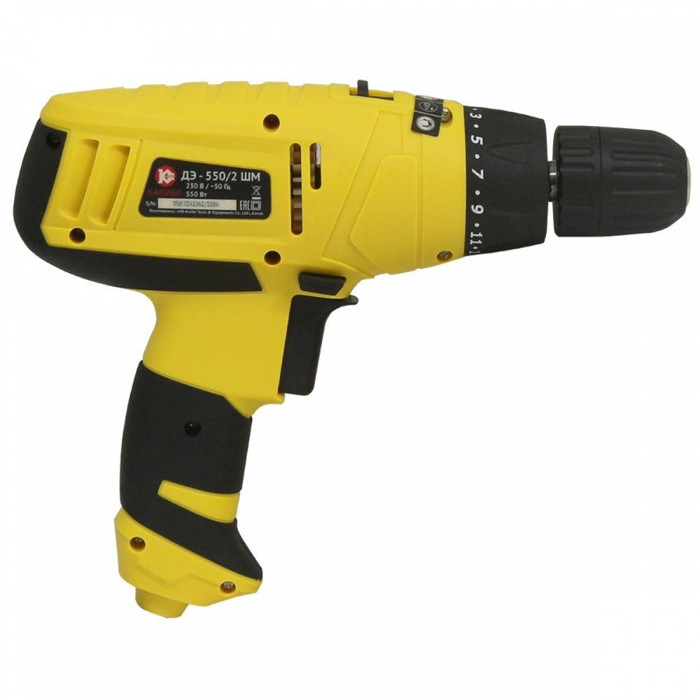 47734 Калибр Электрическая дрель-шуруповёрт  ДЭ-550/2ШМ  - Вид №1