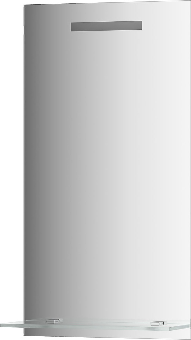 BY 2151 Зеркало с полочкой 40 cm со встроенным LED-светильником 2 W EVOFORM Ledline-S